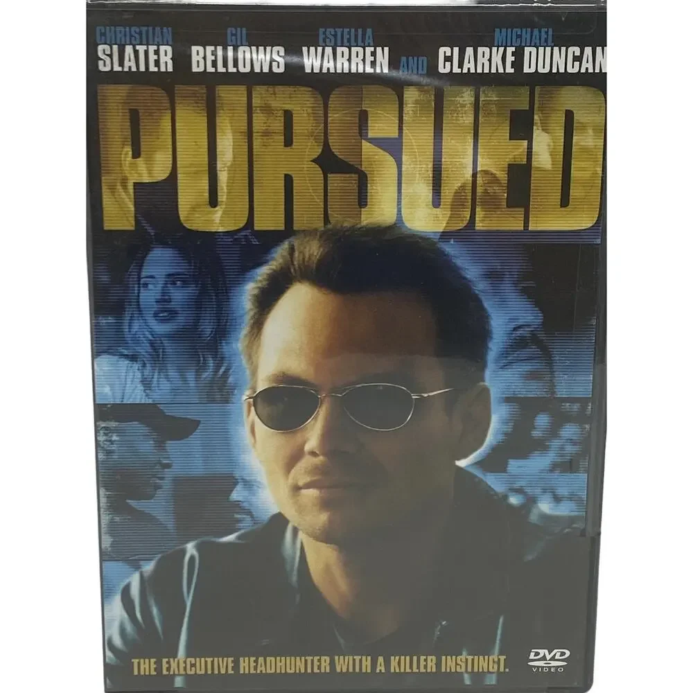 Christian Slater - Pursued Movie DVD 2004 Sony Widescreen Action Adventure New